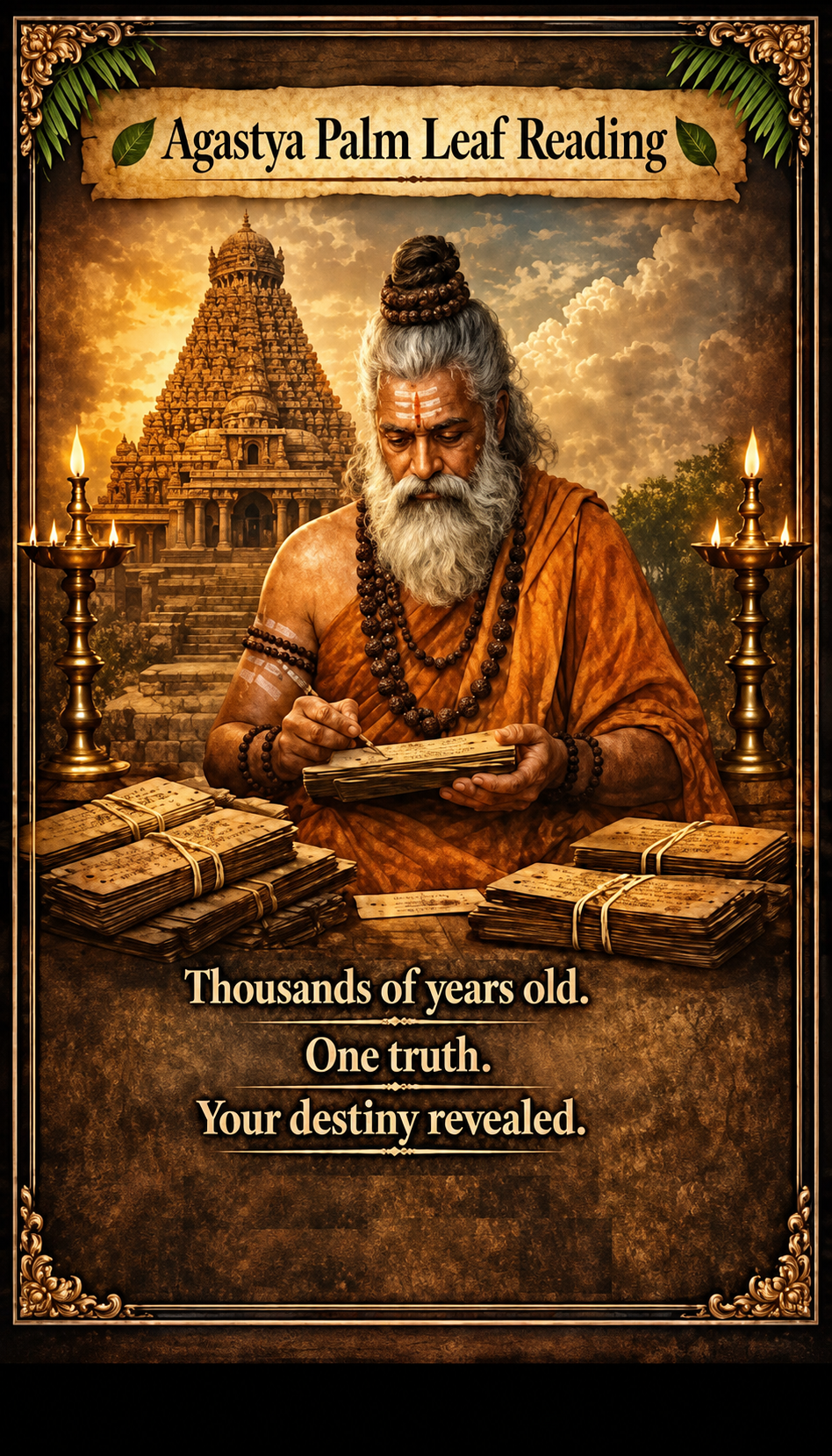 Agastya Palm Leaf Reading